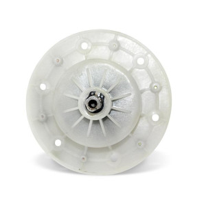 Appli Parts APTW-81015 Transmision Lavadora Universal Eje Estriado (11 Estrias), Base 6 Huecos, remplazo para lavadoras LG, Samsung, Daewoo, Nisato, Daka, Sankey, Pulley, Hitachi, Hoover y otras marcas