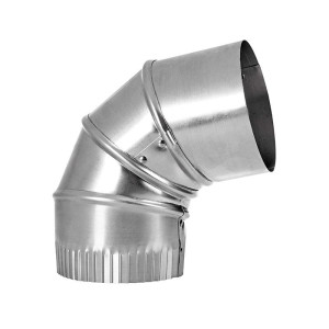 Codo de 90 Grados Ajustable Aluminio 6in Lambro 435 Codo de 90 Grados Ajustable Aluminio 6in Lambro 435