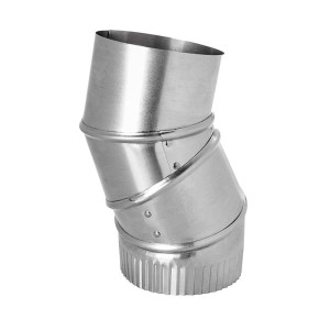 Codo de 90 Grados Ajustable Aluminio 6in Lambro 435 Codo de 90 Grados Ajustable Aluminio 6in Lambro 435