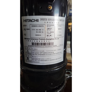 DC inverter scroll compresor E656DHD-65A2Y Hitachi 65-200V 20-200Hz R410A  9000W F102006