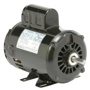 US Motors 5 hp 3450 rpm, 2 poles, 1 shaft, OPEN ODP 1 speed, 5.5 diameter, 230v, 60 hz, 1 ph, Frame 184 D5CM1K14 T063WBZ1538013B