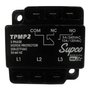 Supco Three Phase Motor Protector 208-277vac/50-60hz Tpmp2 Supco Three Phase Motor Protector 208-277vac/50-60hz Tpmp2