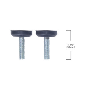 Appli Parts APAB-AFK3 Kit de montaje para soporte de Unidad Condensadora de Mini Split, incluye almohadillas de goma, tornillos, niveladores, expansores