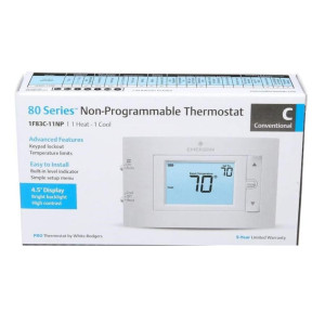 Emerson Thermostat 1 Stage 24V Digital (Non Prog.) 1F83C-11NP
 Emerson Thermostat 1 Stage 24V Digital (Non Prog.) 1F83C-11NP