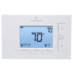 Emerson A/C Thermostat 2 Stage 24v Digital (Non Prog.) 1F85U-22NP Emerson A/C Thermostat 2 Stage 24v Digital (Non Prog.) 1F85U-22NP