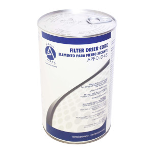 Appli Parts APFD-D48 Filter Drier Core Acid and Moisture Removal Liquid and Suction Lines 5-1/2 in Height 3-3/4 in Diameter Includes Gasket 