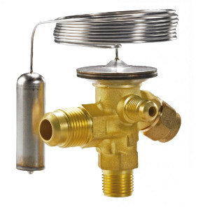 Danfoss 068Z3405 1/6 - 4.5TR Cuerpo de Valvula Expansion, TE 2, R404A,R507a, 3/8x1/2 in, Flare Roscable, Ecualizacion Externa, Single-Flow, -40 a 10C, Capacidad determinada por Orificio Venta Separda