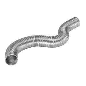 Lambro 306 Flexible Semi-Rigid Aluminum Duct 6 inch X 8 ft