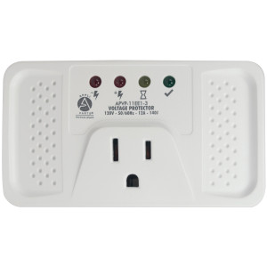 Appli Parts APVP-11EE1-3 Protector de Voltaje 120 V, 50/60 Hz, 12 A, 140 joules, para Refrigerador, actua como supresor de picos, funciona con todas las marcas de electrodomesticos