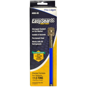 Nu-Calgon 4050-05 EasySeal SS Direct Inject, Sellador de Fugas, Sirve de Fraccionados a 1.5 Tons