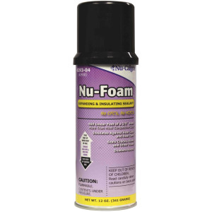 Nu-Calgon 4293-04 Nu-Foam Aerosol producto aislante y sellador de espuma de prepolimero expandible de poliuretano Nu-Calgon 4293-04 Nu-Foam Aerosol producto aislante y sellador de espuma de prepolimero expandible de poliuretano