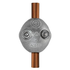 A/C Zincs ACZ-3/8 Granada anti-Corrosion de tuberia de 3/8 pulg