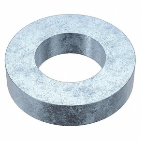 Appli Parts F14USSZP 1/4 in USS Flat Washer, Zinc, 100 per Box