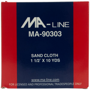 MA-Line MA-90303 Lija de Panho 1-1/2pulg x 10Yds