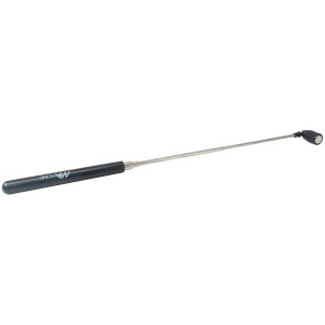 MA-Line MA-159A Agarre Magnetico Telescopico. Cabeza Giratoria. Recoje hasta 10lbs. Extension hasta 32pulg. Vastago de Acero Inoxidable