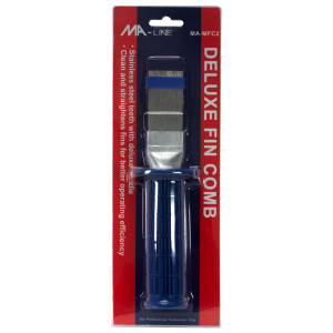 MA-Line MA-MFC2 Brocha de Metal para Aletas de Aluminio con Mango de Goma