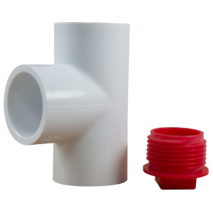 MA-Line MA-31348 PVC Clean out Tee 3/4in MA-Line MA-31348 PVC Clean out Tee 3/4in