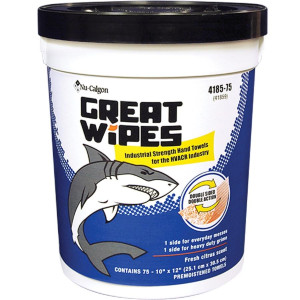 Nu-Calgon 4185-75 Great Wipes Toallas Fabricadas Especialemente para el Tecnico de Refrigeracion y Aire Acondicionado Nu-Calgon 4185-75 Great Wipes Toallas Fabricadas Especialemente para el Tecnico de Refrigeracion y Aire Acondicionado