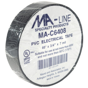 MA-Line MA-C6408 Electrical Tape 3/4in x 60Ft