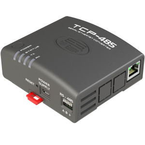 Full Gauge TCP-485 Converter (RS-485, Ethernet RJ-45) 1 Cable, Power Transformer-Cable for Interface with SITRAD