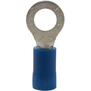 MA-Line MA02621-2 Rings Flared Vinyl Insulated 16-14, 10 Stud. Bag of 100ea