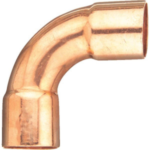 Appli Parts AP-C218L Codo 90 grados giro Largo 2-1/8 in, Accesorios de tuberia de cobre CxC Conexiones soldadas para aplicaciones de refrigeracion, aire acondicionado y plomeria Tuberia ACR y tipo L 