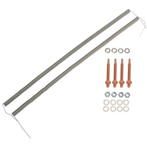 GE WE11X260 Genuine OEM Dryer Heater Element   Replaces: WE11X0045 WE11X0051 WE11X0057 WE11X0060 WE11X0260 WE11X45  WE11X51 WE11X57 WE11X60R