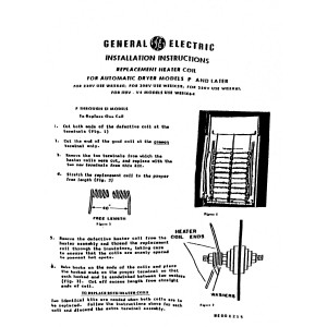 GE WE11X260 Resistencia para Secadora 
Reemplaza WE11X0045 WE11X0051 WE11X0057 WE11X0060 WE11X0260 WE11X45 WE11X51 WE11X57 WE11X60R