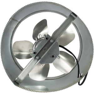 Aluminum Duct Fan 12 in. 910 CFM 220V 1550 RPM Model 9012-02 Aluminum Duct Fan 12 in. 910 CFM 220V 1550 RPM Model 9012-02