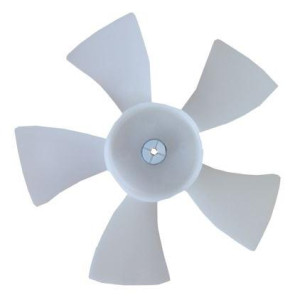 Supco FB403 Aspa Plastica 4pulg CCW eje 1/8pulg 5 aletas