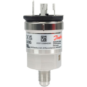 Danfoss 060G0090 Transductor de Presion AKS 32R, Flare 1/4 pulg, conexiones 7/16-20 Danfoss 060G0090 Transductor de Presion AKS 32R, Flare 1/4 pulg, conexiones 7/16-20