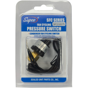 Supco SFC210275 Fan Cycling Pressure Switch 24/120/240 VAC 50/60Hz  Supco SFC210275 Fan Cycling Pressure Switch 24/120/240 VAC 50/60Hz