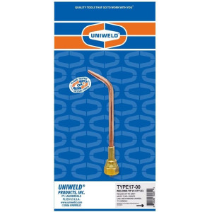 Uniweld TYPE17-00 Lampara/Boquilla de Soldar 30251