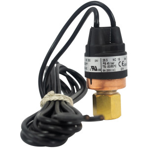 Danfoss Switch Presion Alta 061F6050 Abre 384 psi Cierra 261 psi SPST 1/4in Conector hembra  Danfoss Switch Presion Alta 061F6050 Abre 384 psi Cierra 261 psi SPST 1/4in Conector hembra