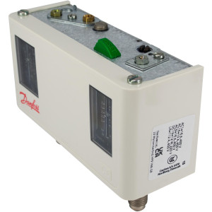Danfoss Presostato Refrigeracion Kp15 Alta/Baja Auto/Manual 1/4 pulg Flare M/24 Capilar NO Incluido 60-126491 Danfoss Presostato Refrigeracion Kp15 Alta/Baja Auto/Manual 1/4 pulg Flare M/24 Capilar NO Incluido 60-126491