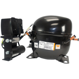 Embraco NEU 2168GK Compressor 1/2+hp 3125 Btu/hr NEU 2168GK R-404a 208-230v 1ph 60hz LBP Superseeds NT2168GKV