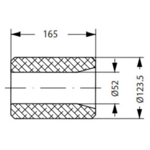 Danfoss 023U7562 Filter Drier Core 100-DM For DCR Danfoss 100-DM (Moisture And Acid) With Gasket  