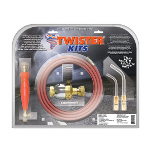 Uniweld X3BU Kit de soldadura con Acetileno Twister.  Incluye Regulador RB Manija TH6 Puntas A-3 y A11 Twister. No incluye Carro ni Tanques