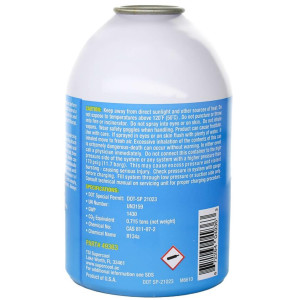 Supercool R134a Gas Refrigerante 340 g / 12 oz